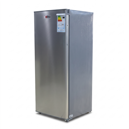 Elma Upright Freezer A+, 6 Drawers, 153Lit, Stainless Steel