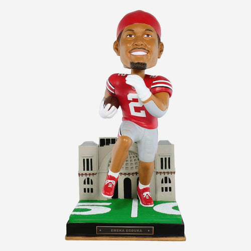 Emeka Egbuka Ohio State Buckeyes Gates Series NCAA College Bobblehead