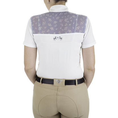 Equine Couture Ladies Nicolette Equicool Short Sleeve Show Shirt