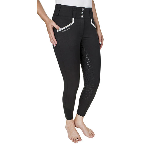 Equine Couture Women Nicole Full Silicone Printed Seat Breeches