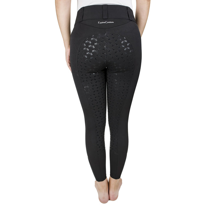 Equine Couture Women Nicole Full Silicone Printed Seat Breeches