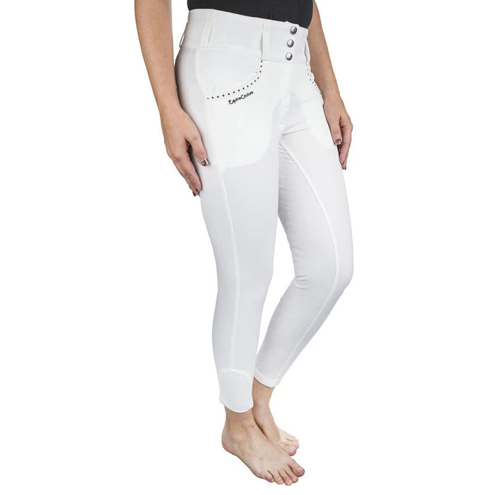 Equine Couture Women Nicole Full Silicone Printed Seat Breeches