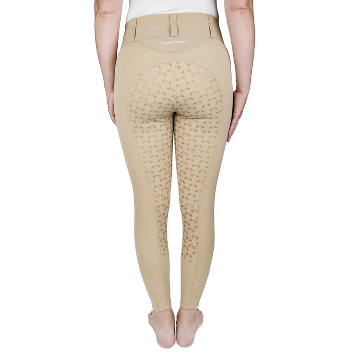 Equine Couture Women Nicole Full Silicone Printed Seat Breeches