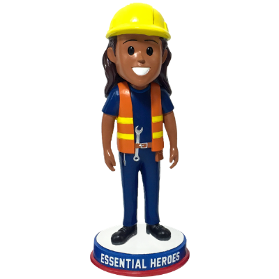 Construction/Oil, Gas or Electricity Supply Worker / Dark