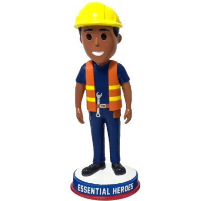 Construction/Oil, Gas or Electricity Supply Worker / Dark