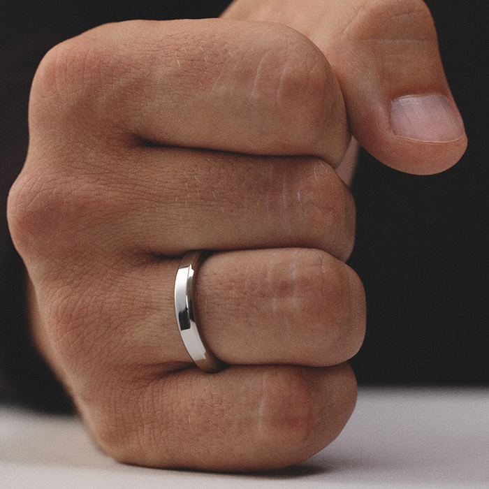 Essential Ring Silber