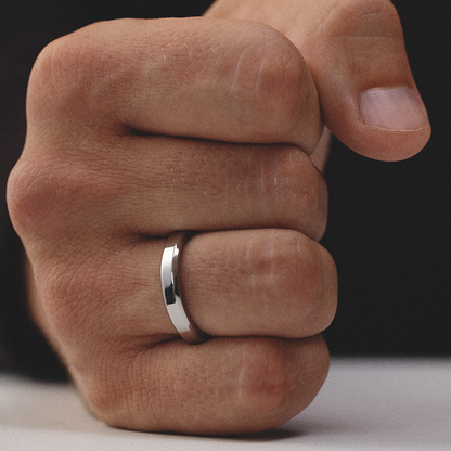 Essential Ring Silber