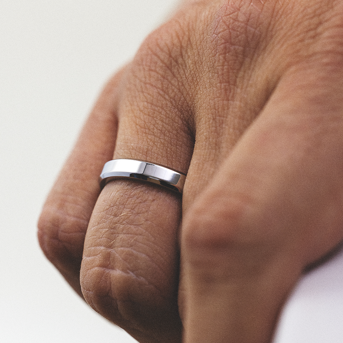 Essential Ring Silber