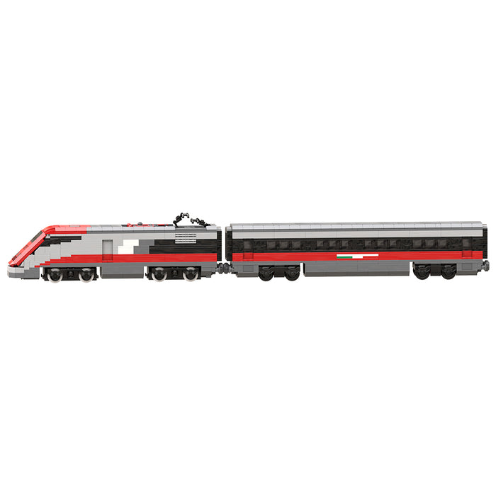 ETR 500 Italian Train Klemmbausteine