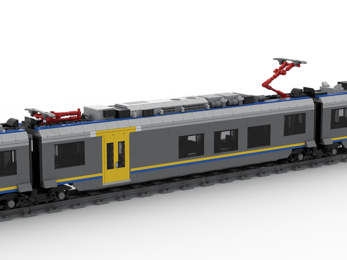 ETR104 train Klemmbausteine - LesDiy - Klemmbausteine
