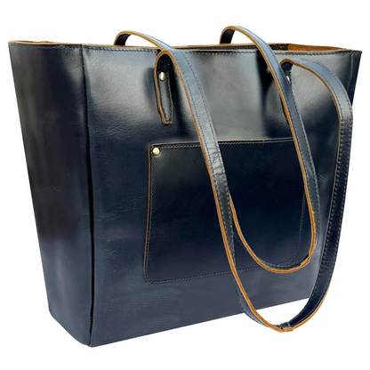 Evelyn Leather Tote Bag for Women - Timeless Shoulder Purse