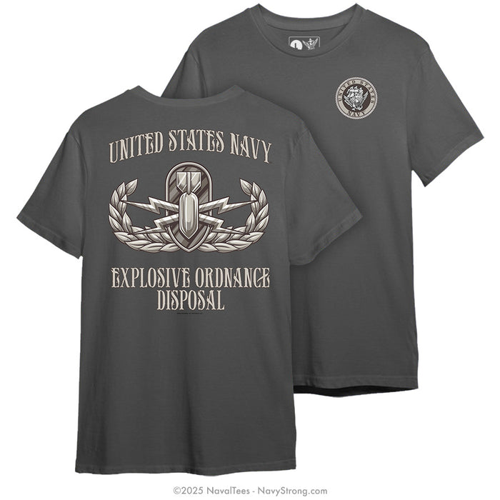 "Explosive Ordnance Disposal" Tee | Charcoal