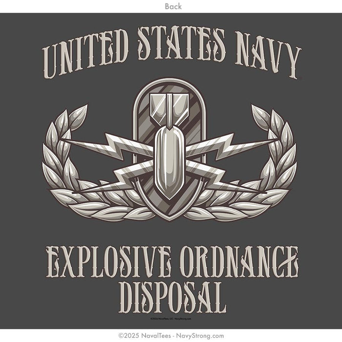 "Explosive Ordnance Disposal" Tee | Charcoal