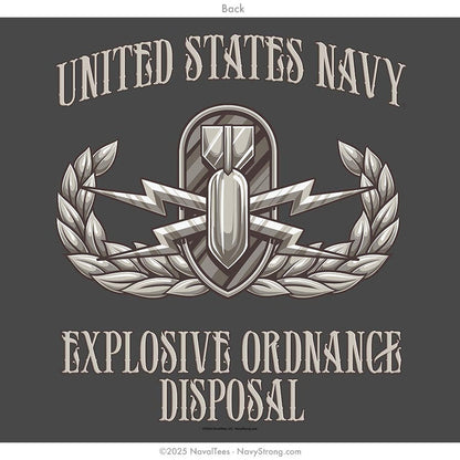 "Explosive Ordnance Disposal" Tee | Charcoal