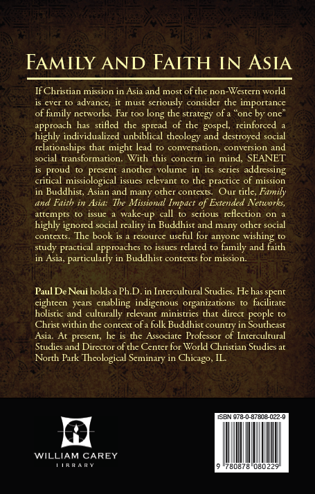Family and Faith in Asia (SEANET 7) - MissionBooks.org