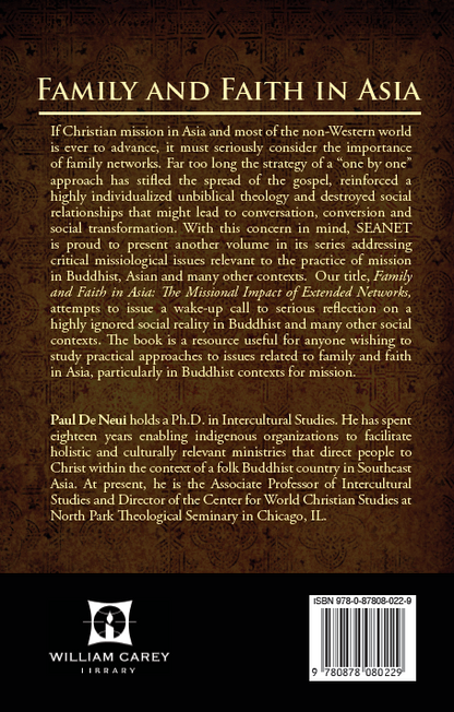 Family and Faith in Asia (SEANET 7) - MissionBooks.org