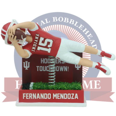 Fernando Mendoza Indiana Hoosiers Diving Touchdown Bobblehead (Presale)