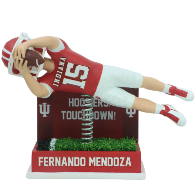 Fernando Mendoza Indiana Hoosiers Diving Touchdown Bobblehead (Presale)
