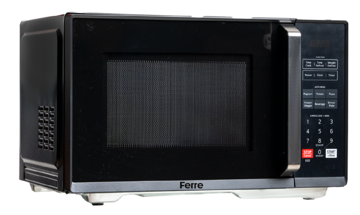 Ferre Microwave Finished Glass, 32Lit, Black
