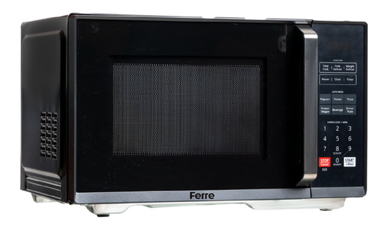 Ferre Microwave Finished Glass, 32Lit, Black