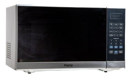 Ferre microwave oven on a white background