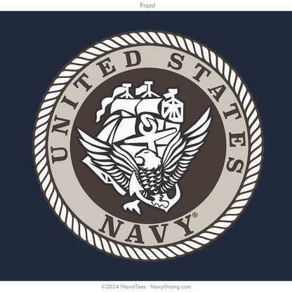 "First Class Diver" Tee | Navy