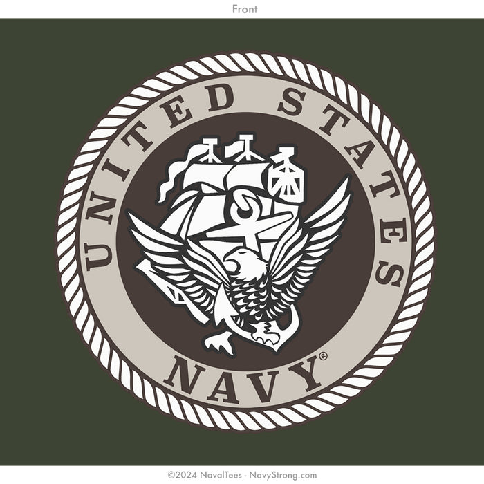 "Fleet Marine Force" Long Sleeve Tee | Military Green