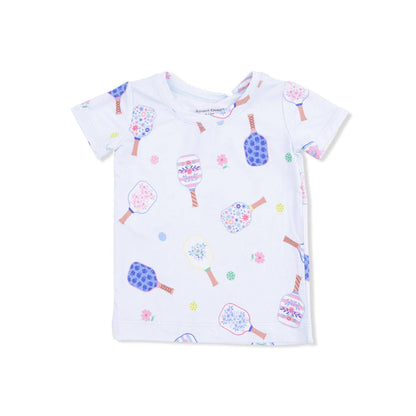 Floral Pickleball - Loungewear Short Set