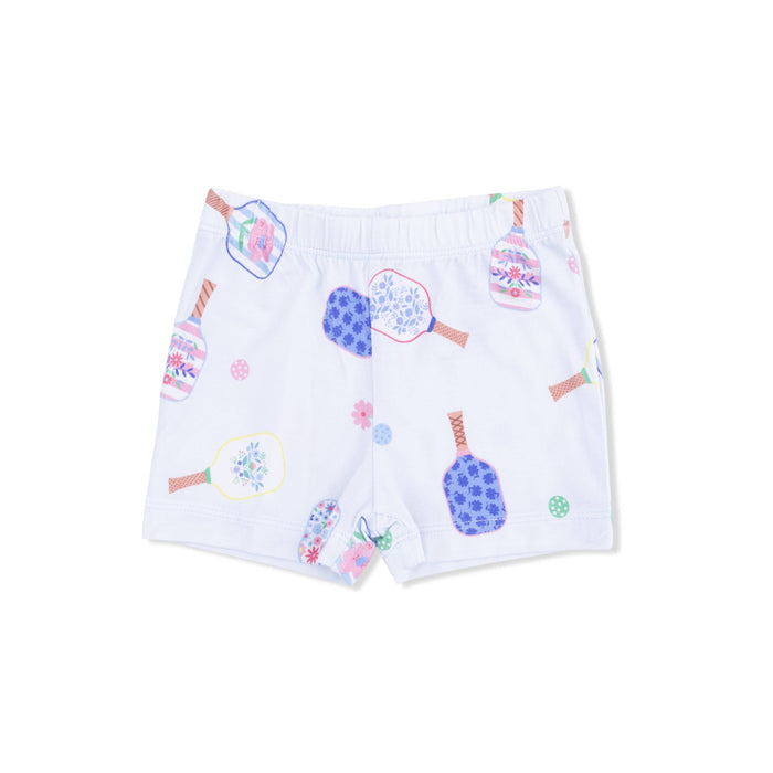Floral Pickleball - Loungewear Short Set