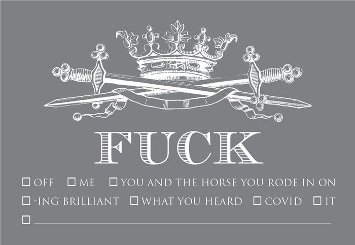 Fuck Swords Calling Cards