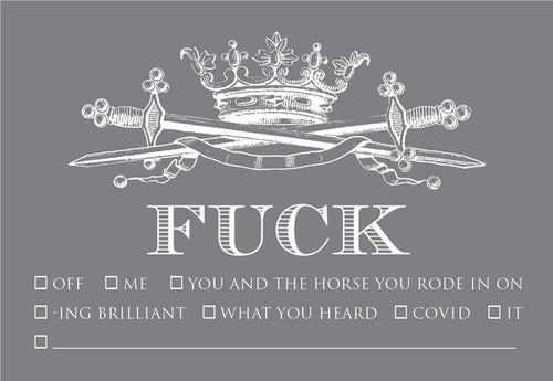 Fuck Swords Calling Cards