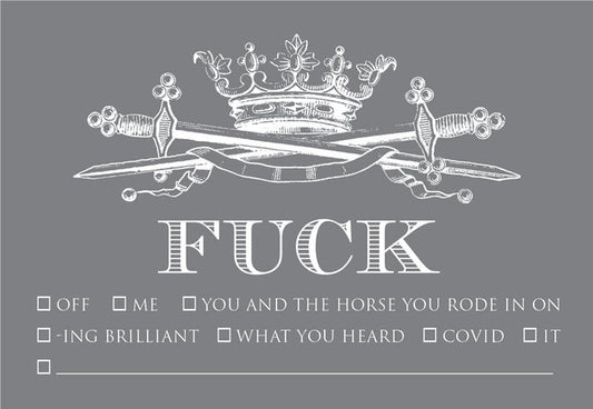 Fuck Swords Calling Cards