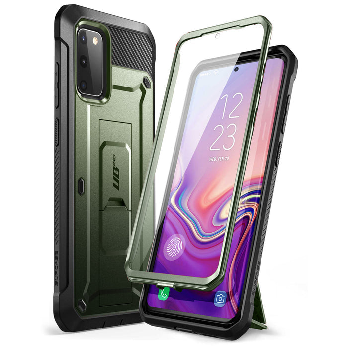 Galaxy S20 FE Unicorn Beetle Pro Rugged Case-Metallic Green