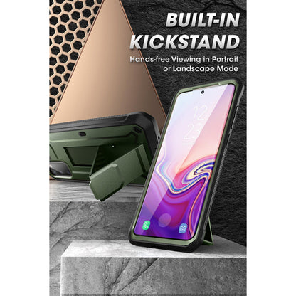 Galaxy S20 FE Unicorn Beetle Pro Rugged Case-Metallic Green