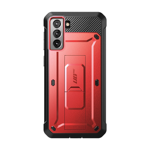Galaxy S21 FE Unicorn Beetle PRO Rugged Case-Metallic Red