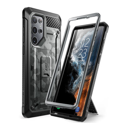 Galaxy S22 Ultra Unicorn Beetle PRO Rugged Case-Gray Camo