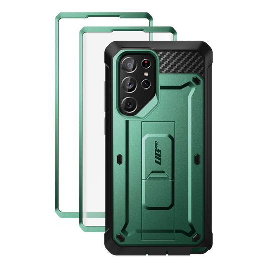 Galaxy S22 Ultra Unicorn Beetle PRO Screen Protector Case-Seafoam