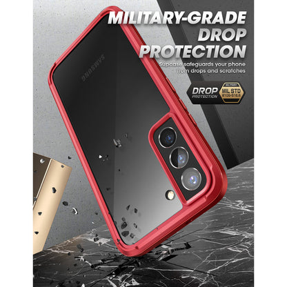 Galaxy S22 Unicorn Beetle EDGE XT Bumper Case-Metallic Red