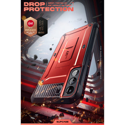 Galaxy S22 Unicorn Beetle PRO Rugged Case-Metallic Red