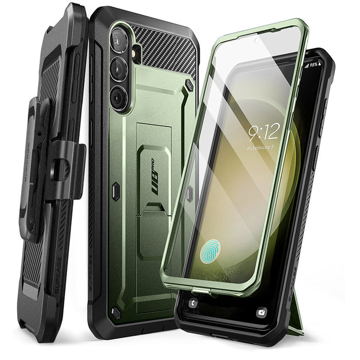 Galaxy S23 FE Unicorn Beetle PRO Rugged Phone Case(open box)-Dark Green