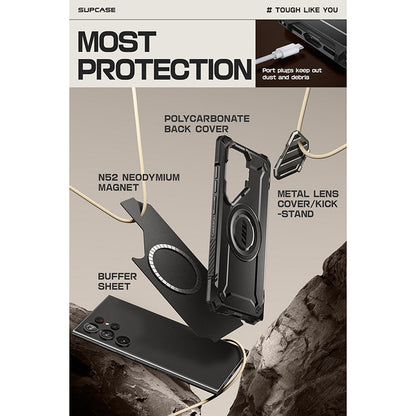 Galaxy S24 Ultra Unicorn Beetle MAG XT Bumper Case(open box) -Black