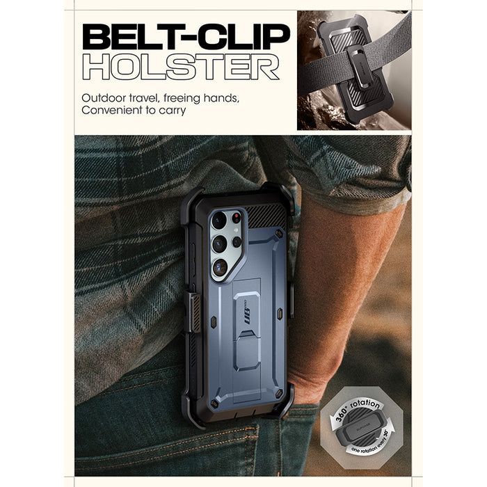 Galaxy S24 Ultra Unicorn Beetle PRO Rugged Case(open box)-Metallic Blue
