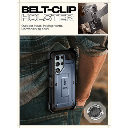 Galaxy S24 Ultra Unicorn Beetle PRO Rugged Case(open box)-Metallic Blue