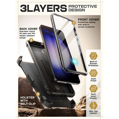 Galaxy S24 Unicorn Beetle PRO Rugged Case(open box)-Black
