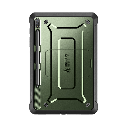 Galaxy Tab S7 FE 12.4 inch Unicorn Beetle Pro Rugged Case-Dark Green