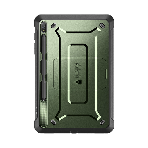 Galaxy Tab S7 FE 12.4 inch Unicorn Beetle Pro Rugged Case-Dark Green