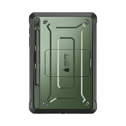 Galaxy Tab S8 Ultra (2022) Unicorn Beetle Pro Rugged Case-Dark Green