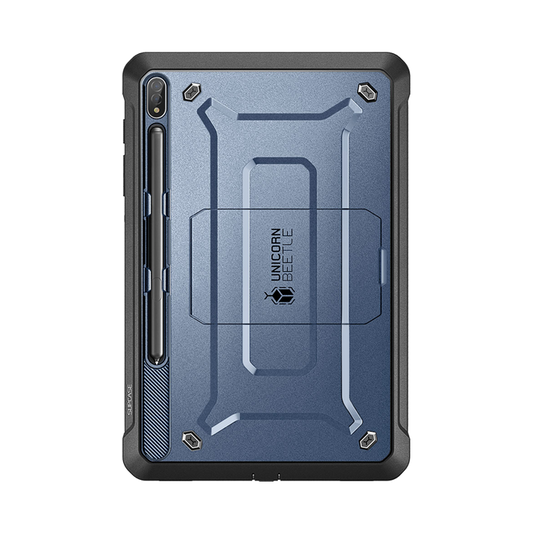 Galaxy Tab S8 Ultra (2022) Unicorn Beetle Pro Rugged Case-Metallic Blue