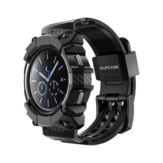 Galaxy Watch4 46mm Unicorn Beetle PRO Wristband Case-Black