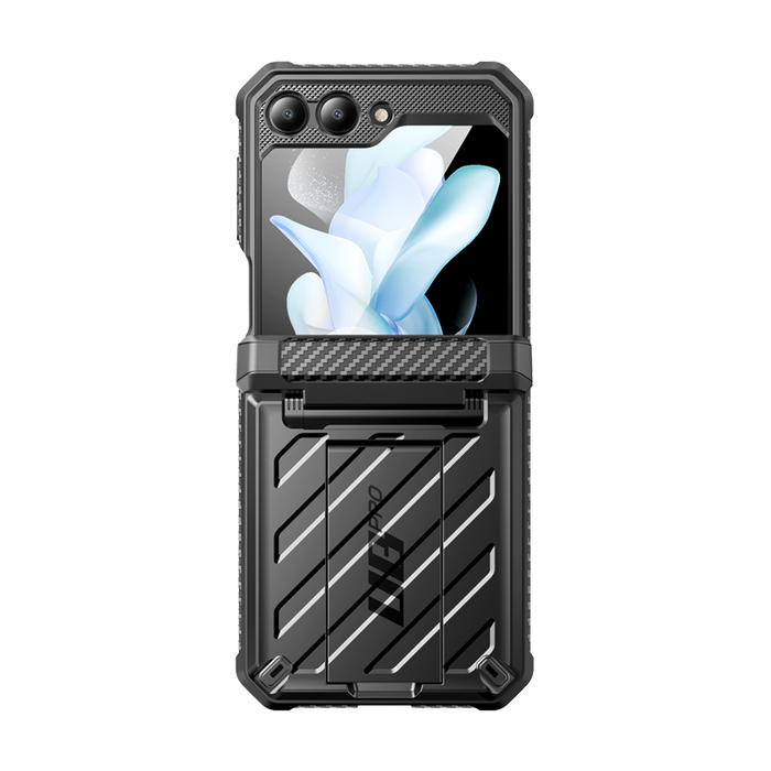 Galaxy Z Flip5 Unicorn Beetle PRO Rugged Case with Belt Clip(open box)-Black